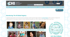 Desktop Screenshot of congenitalhi.org